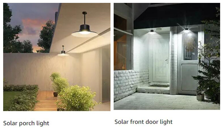 Lampu Plafon Surya Luar Ruangan IP65
