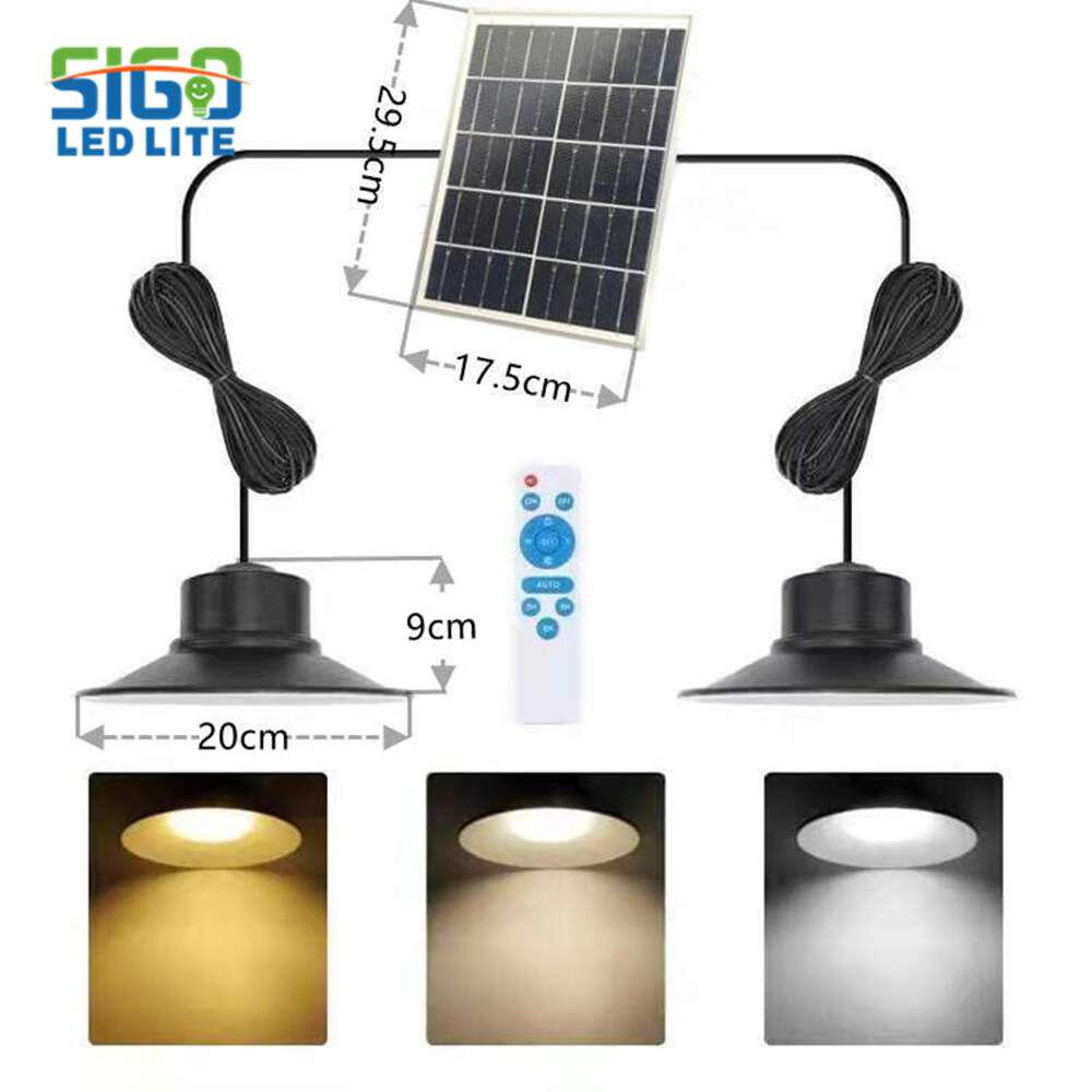 Lampu Gantung Tenaga Surya Tahan Air Lampu Gantung Luar Ruangan Grosir