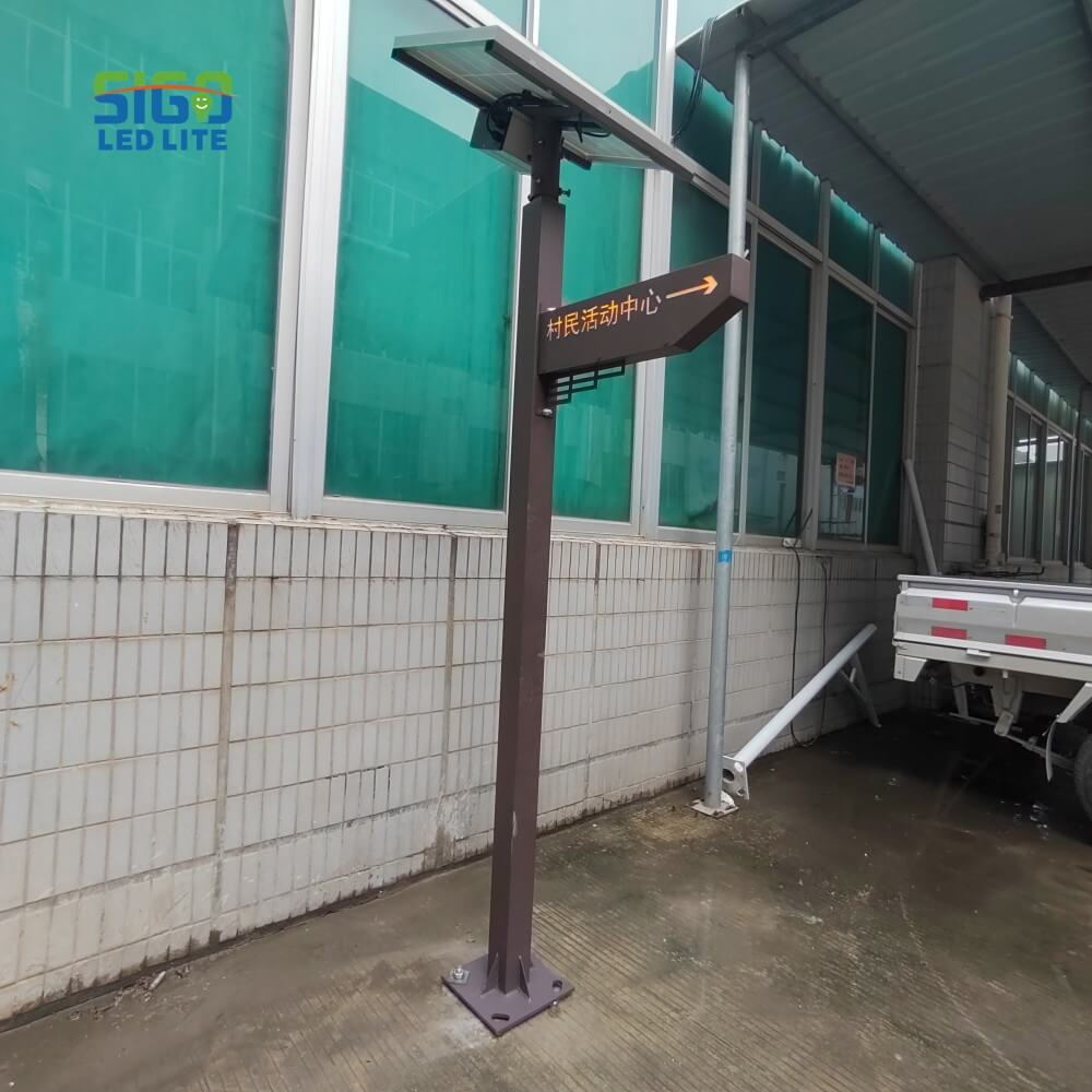Kecerahan Lampu LED Tenaga Surya Outdoor