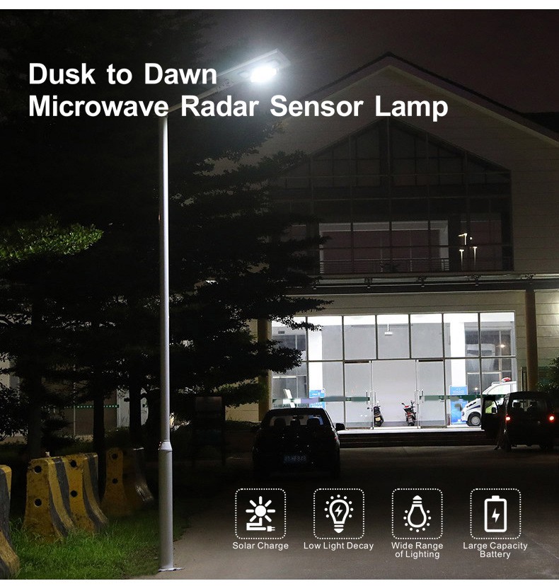 Pencahayaan Induksi Surya 30W Lumen Tinggi