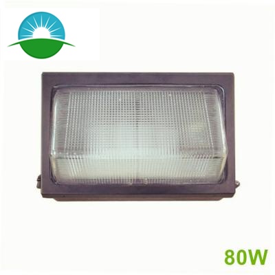50-80W IP65 lampu paket dinding LED tahan air
