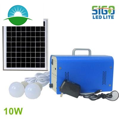 Sistem pencahayaan rumah surya mini 5-50W
