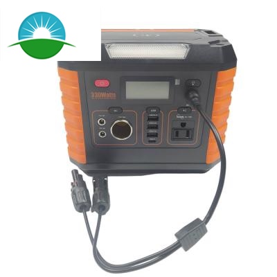 Off Grid Portable Power Station 330W untuk Penggunaan Dalam Ruangan
