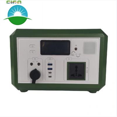 Pembangkit Listrik Portabel 600W untuk Berkemah Di Luar Ruangan dan Digunakan di Rumah