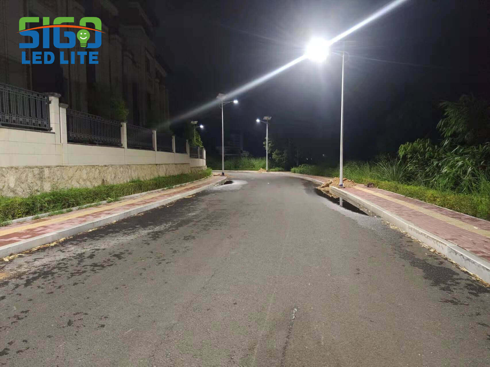 cara memperbaharui lampu di lengan lengkung besar
