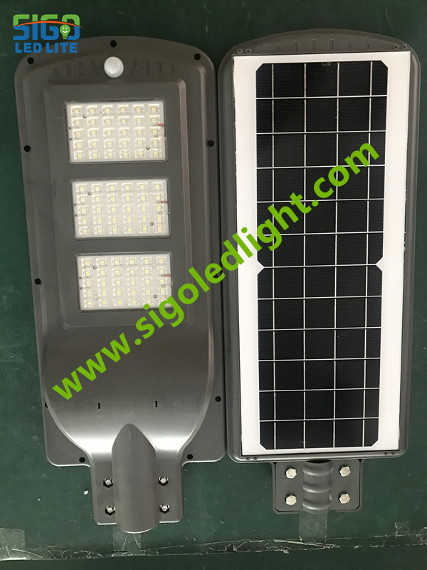 Lini produksi lampu jalan surya SIGOLED

